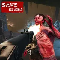 Zombie War 3D - full monsters horde action game Screen Shot 7