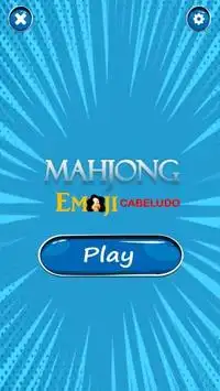 Mahjong Emoji Cabeludo Screen Shot 0