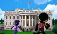 Stickman White House Escape Screen Shot 3