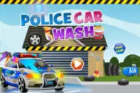 Polizeiwagen - Wasch Spiele Screen Shot 0