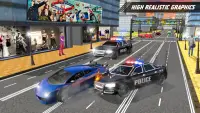 NY पुलिस कार चेस: अपराध शहर कार ड्राइविंग Screen Shot 5