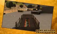 Army Weapons Transporter Trucks Simulator 2017 Screen Shot 1