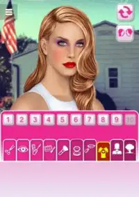 Lana del rey True Make up Game Screen Shot 7