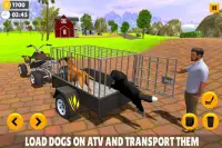Pet Dog ATV Cargo Transport 3D Screen Shot 4