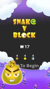 Snake vs Block 2 -snake retro Screen Shot 0