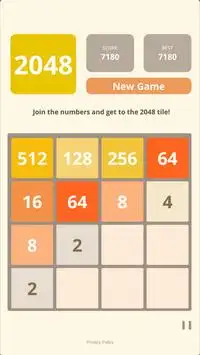 2048 Screen Shot 2