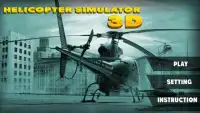Helicopter simulator 3D Screen Shot 0