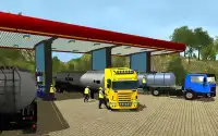 Driving Hill Oil Tanker Truck Screen Shot 4