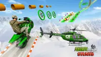 Army Stuntman Bike Stunt Games Screen Shot 4