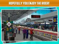 Driver de train de passagers City Train Simulator Screen Shot 8