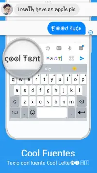 Emoji Keyboard iMore- Cool Font, Gif y temas en 3D Screen Shot 1