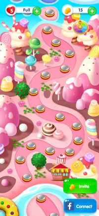 Fruit Candy Shop: Match 3 Game Screen Shot 2