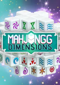 Mahjongg Dimensions Il rompicapo Mahjong Arkadium Screen Shot 0