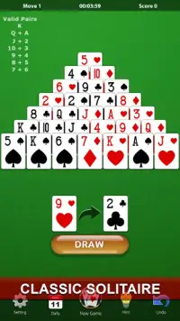 Piramida Solitaire: gra puzzle karciana Screen Shot 0