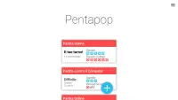 Pentapop-  Forza Cinque Online Screen Shot 1