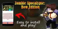 New Zombie Apocalypse map MCPE mini game Screen Shot 2