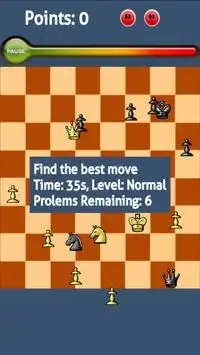 Chess Tactics Challenge Screen Shot 3