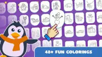 Jeux de puzzle et coloriage pour enfants de 2  ans Screen Shot 2