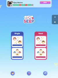 Seep - Sweep Cards Game Screen Shot 0