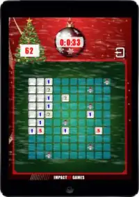 Christmas minesweeper game Screen Shot 1