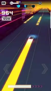 SlipStream82 - Hyper Speed Retro Racing Screen Shot 1