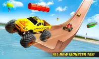 Taxi Car Mega Ramp Stunt: GT Car Racing Stunt Game Screen Shot 2