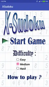 Xtreme Sudoku Screen Shot 0