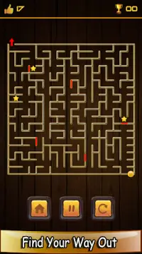 Maze Games : Labyrinth board Classic Maze Puzzle Screen Shot 4