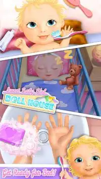 Кукольный домик малышки - Играйте и заботьтесь Screen Shot 7