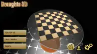 шашки 3D: онлайн английские шашки Screen Shot 0