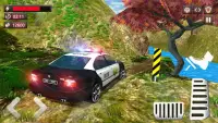مطاردة سيارة شرطة الجريمة دودج: ألعاب السيارات Screen Shot 6