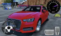 Driver Audi A4 Parking City Screen Shot 0