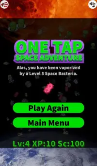 One Tap Space Adventure Free Screen Shot 2