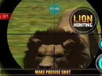 Wild Lion Sniper Shooter Screen Shot 13