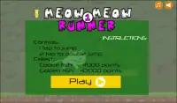 Cat games Fun Meow Meow Runner Screen Shot 4