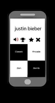 Bieber Piano Tiles Screen Shot 1