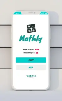 Mathly - Math Game, Mind Game, Brain Test and Game Screen Shot 0