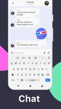 TamTam: Messenger para chat Screen Shot 2