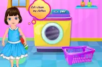 Cleaning Baby's House Day Screen Shot 1
