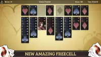 Amazing FreeCell Solitaire Screen Shot 1