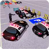 lujo policía coche conducción simulador parque