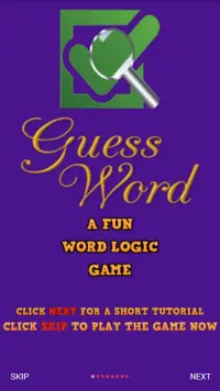 GuessWord Screen Shot 0