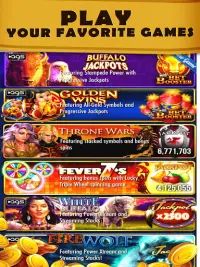 Longhorn Jackpot Casino Games & Slots Machines Screen Shot 11