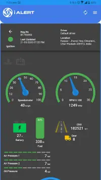 Ashok Leyland i-Alert Screen Shot 5