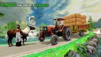 Real farming cargo tractor sim Screen Shot 11