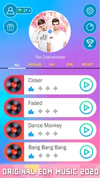 Songs Hop: Rush Dancing Ball Screen Shot 1