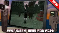 Scary Siren Head Mod For MCPE & Terrible World Mod Screen Shot 4