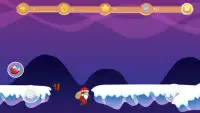 Santa Runner Game Screen Shot 1
