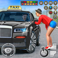 Stadt Taxi Sim Taxi Spiele 3d
