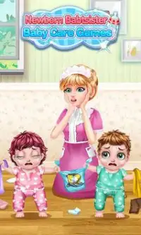 Newborn Babysitter - Baby Care Games Screen Shot 1
